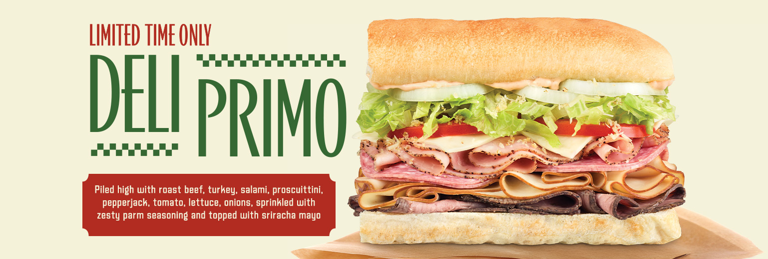 Limited time only Deli Primo